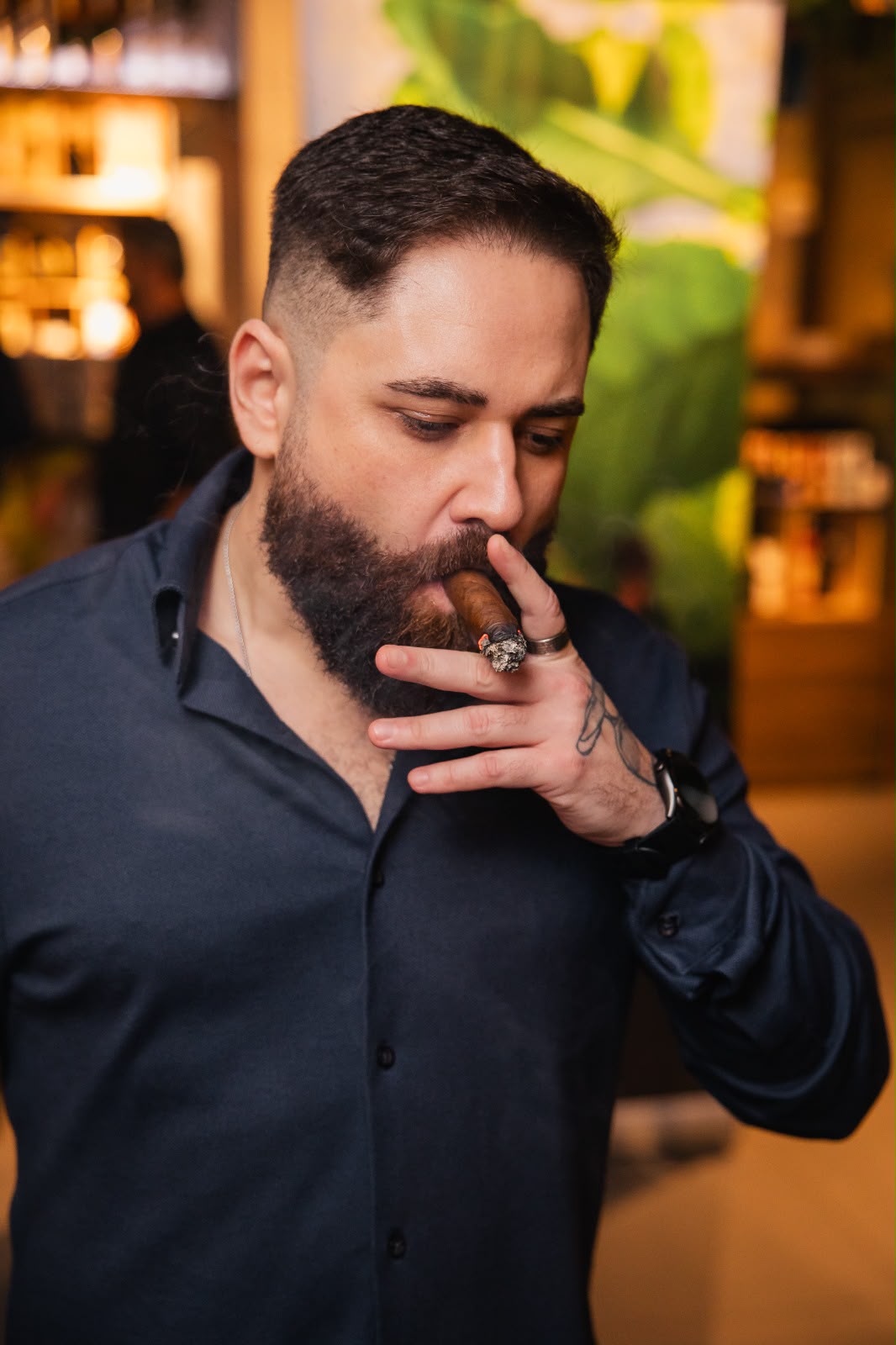 Ricardo Paganella, sommelier de charutos